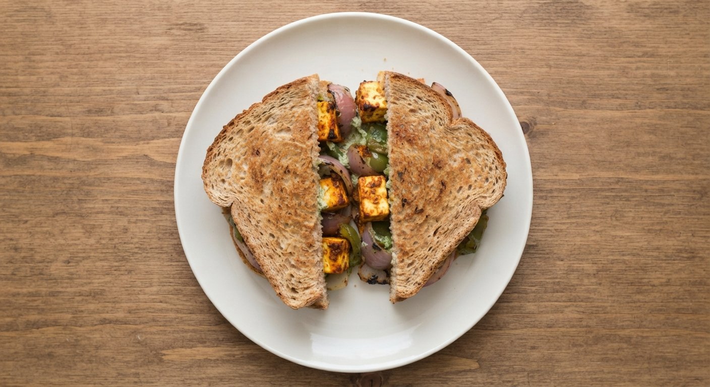 Paneer Tikka Sandwich